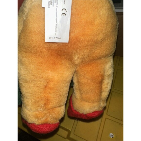 Disney Store Winnie The Pooh Christmas With Milk & Stocking Stuffed Bear 2000 - Picture 10 of 10